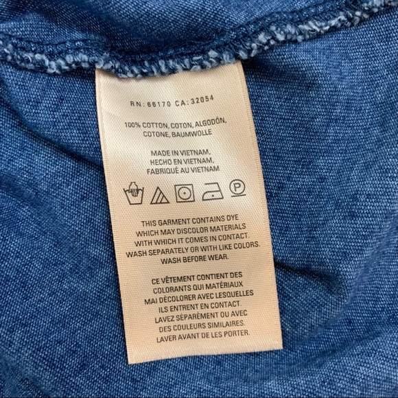 ✨5 FOR $25✨ Anthro Holding Horses Blue Knit T-shirt Dress - Picture 7 of 9